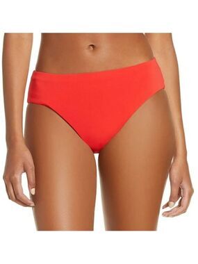 𝅺ROBIN Piccone "Ava" Bikini Bottoms Womens BNWOT Red High Waist